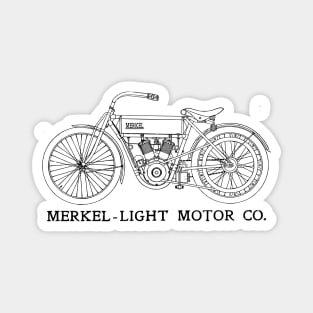 Vintage Motorcycle Co Magnet