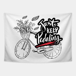 Just keep pedaling Tapestry