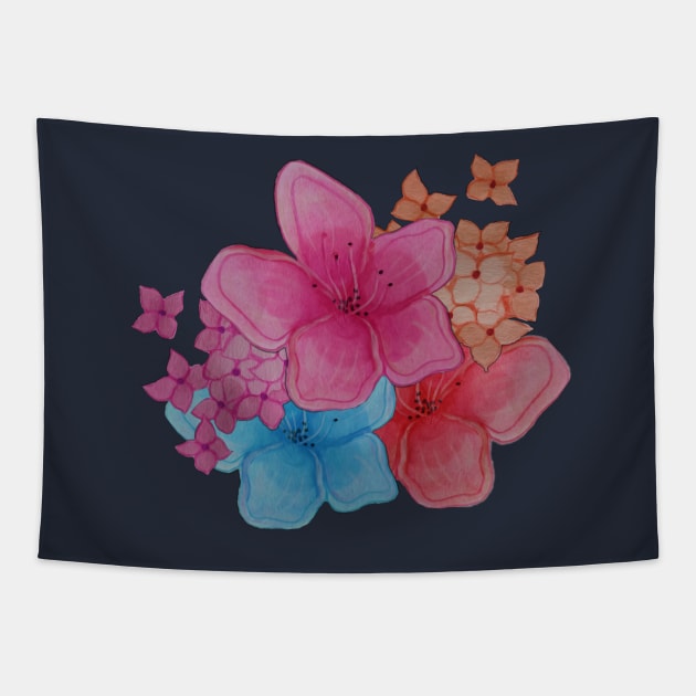 Blossom Bundle Tapestry by AmeUmiShop