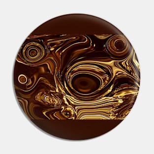 Golden Chocolate Pin