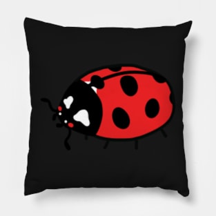 Tiny ladybug friend Pillow