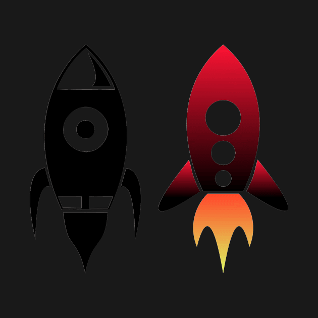 2 ROCKETS BIRTHDAY GIFT by GBDesigner