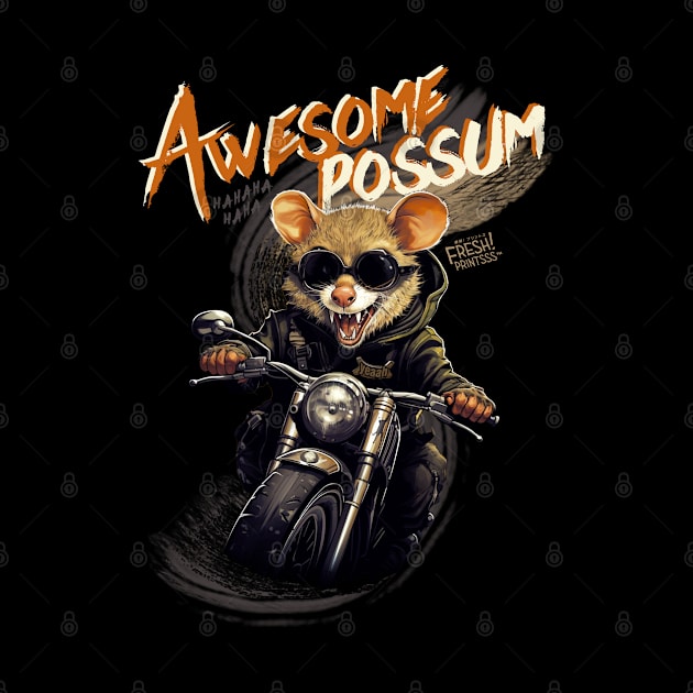Awesome Possum by Fresh! Printsss ™