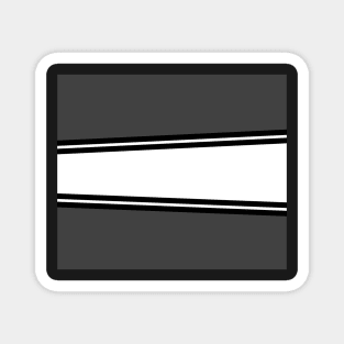 Abstract - gray, black and white. Magnet