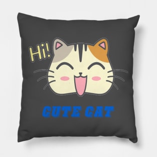 Cute cat lover Pillow