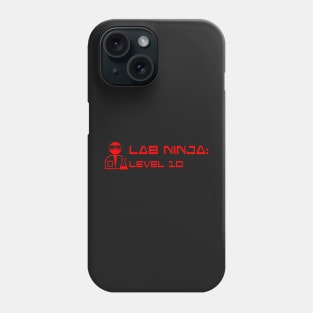 Lab Ninja Level 10 Red Chemist Phone Case