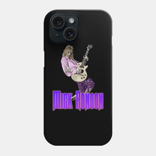 Mick Ronson Phone Case by Designs That Rock