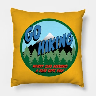 Go Hiking! Pillow