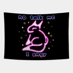 No Talk Me Tapestry