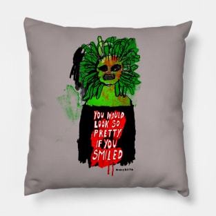 Smile Medusa Smile COLOR Pillow