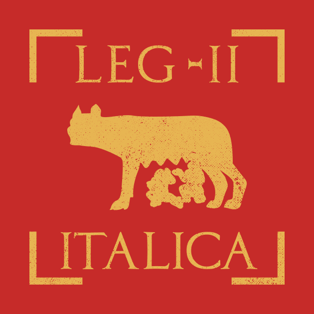 Legio II Italica Wolf Emblem Roman Legion by zeno27