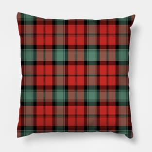 Kerr Ancient Plaid Tartan Scottish Pillow