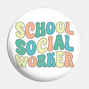 school social worker Pin