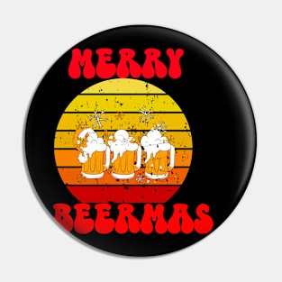 Merry Beermas Pin