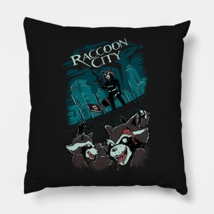 Raccoon City Pillow