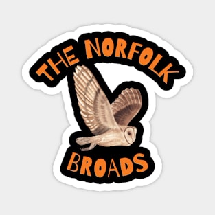 The Norfolk Broads Barn Owl Magnet