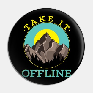 Take it Offline Pin