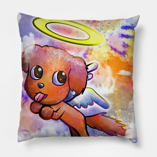 Puppy Angel Pillow by Yennie Fer (FaithWalkers)