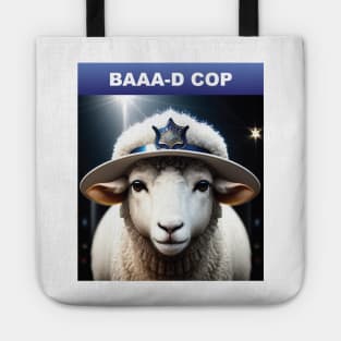 Just a Sheep Baaa-d cop Tote