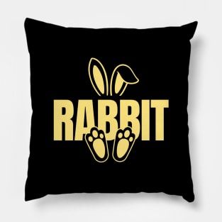 Rabbit Lover Pillow