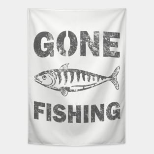 Gone Fishing Tapestry