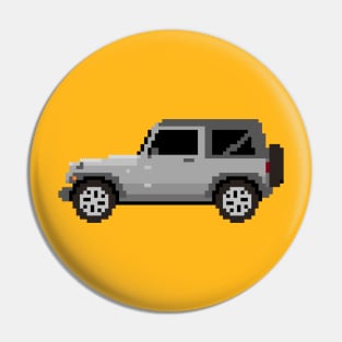 Jeep Wrangler Pixelart Pin