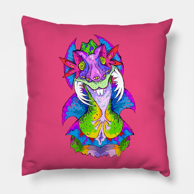 Mantis Bust Pillow by mothammer