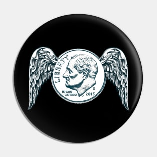 Dimes From Heaven Pin