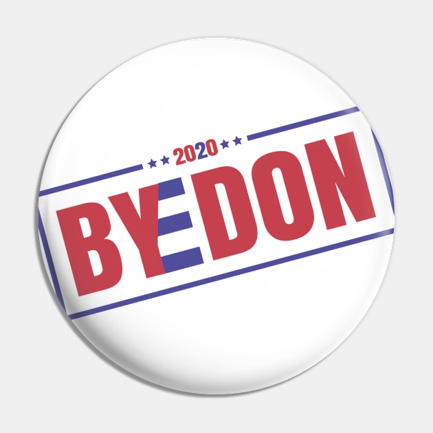 ByeDon 2020,  Joe Biden 2020, Biden 2020 For President Face, Vote Joe Biden Mask, Election 2020 Pin by NooHringShop