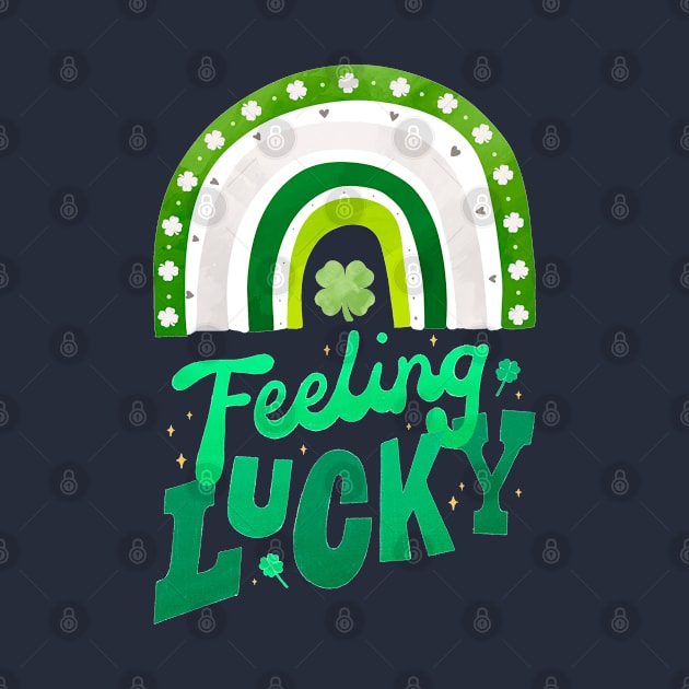 Feeling Lucky Rainbow desihn by Danderwen Press