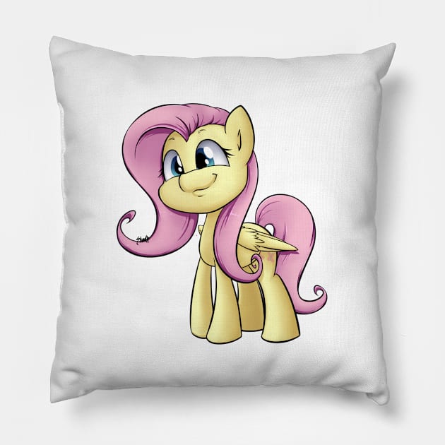 Fluttersmile Pillow by MidnightPremiere