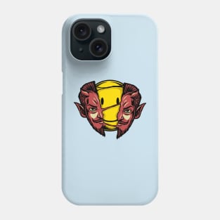 deep smile logo devil Phone Case