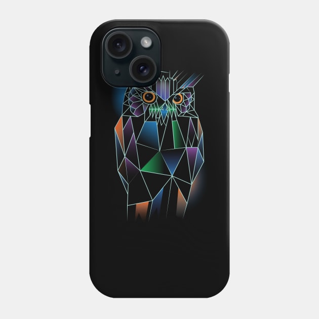 Owl Polygonal Phone Case by Piercek25