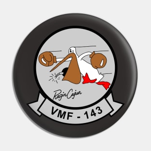 VMF 143 Rajin Cajun Pin