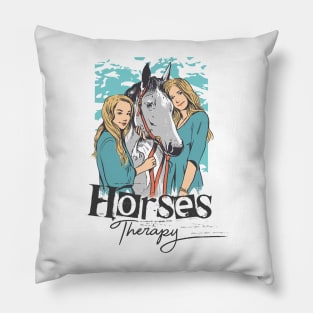 Horse Girl Pillow