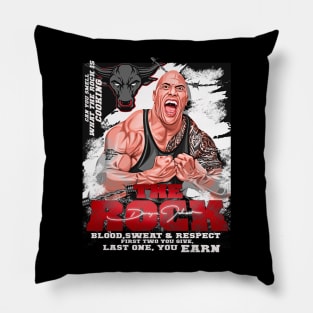 The rocky- Johnson Pillow