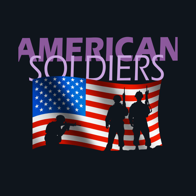 American soldiers by Capturedtee