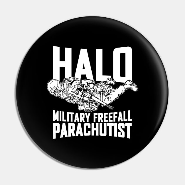 Mod.1 HALO Military Freefall Parachutist Pin by parashop