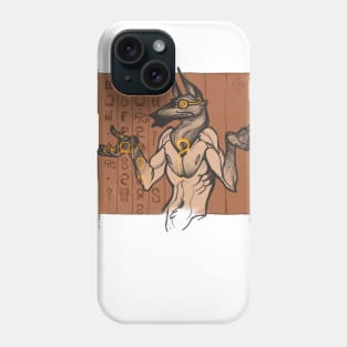 Confused Anubis Phone Case