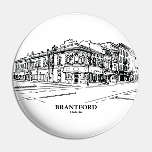 Brantford - Ontario Pin