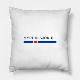 Mýrdalsjökull Iceland Pillow