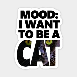 I Want To Be A Cat - Huey Version Magnet