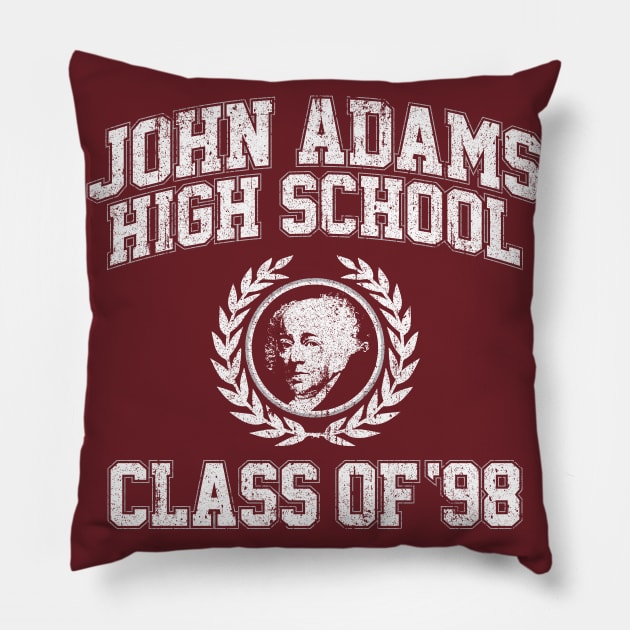 John Adams High School Class of 98 (Boy Meets World) - Variant Pillow by huckblade