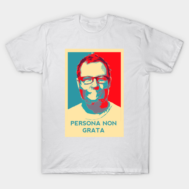 Persona Non Grata Lars Von Trier T Shirt Teepublic Uk