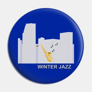 Saxophone, musical instrument used in jazz music Pin