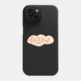 "he is enough" cute christian design Phone Case