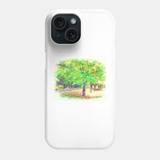 The Tracks Through The Trees Phone Case