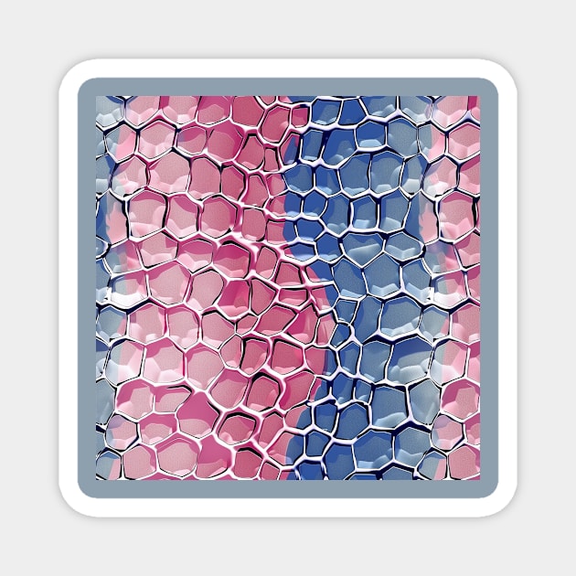 Candy Snake Skin Magnet by SnakeSkins