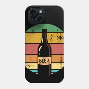 Beer - Bottle Beer Vintage Sunset Phone Case