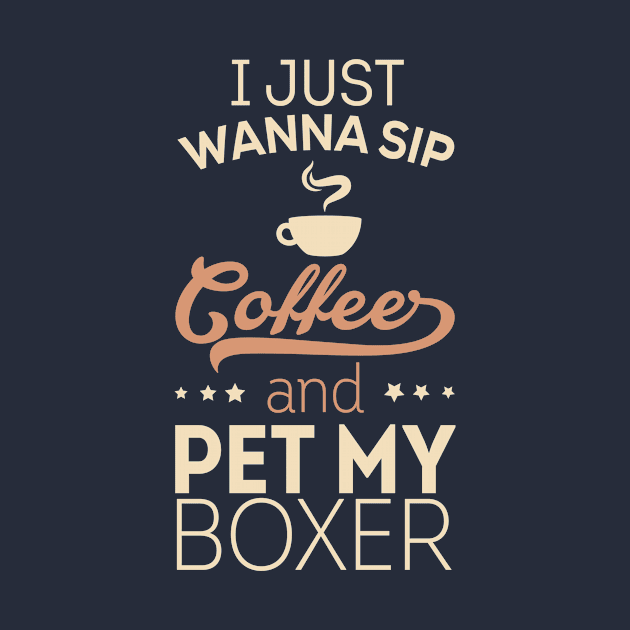 I Just Wanna Sip Coffee - Boxer by veerkun